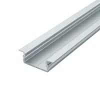 Алюмінієвий LED профіль ЛПВ 7 7*15*2000, Анодований + Розсіювач